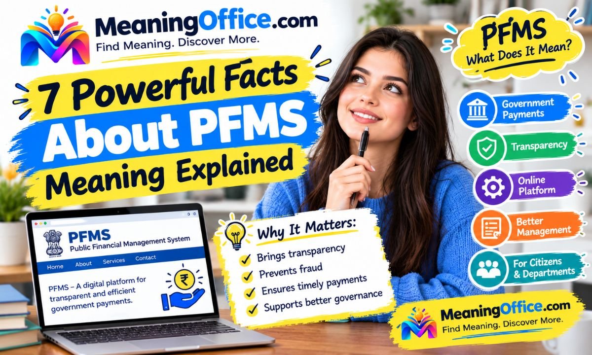 7 Powerful Facts About PFMS Meaning Explained