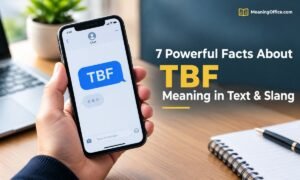 7 Powerful Facts About TBF Meaning in Text & Slang