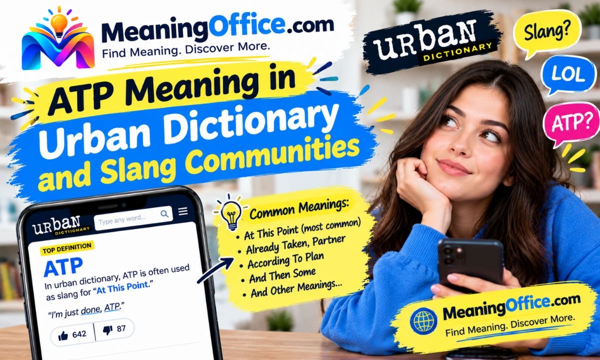 ATP Meaning in Urban Dictionary and Slang Communities
