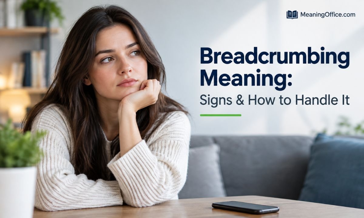 Breadcrumbing Meaning: Signs & How to Handle It