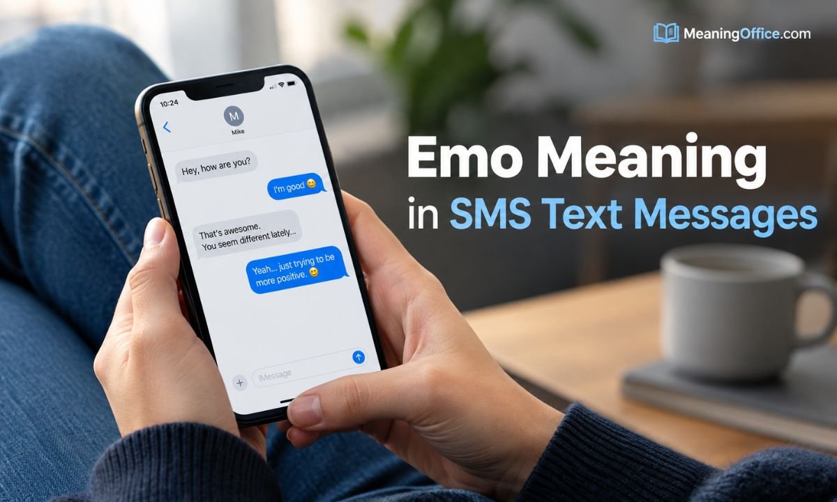 Emo Meaning in SMS Text Messages