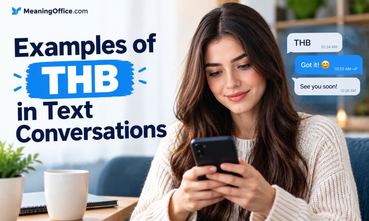 Examples of THB in Text Conversations
