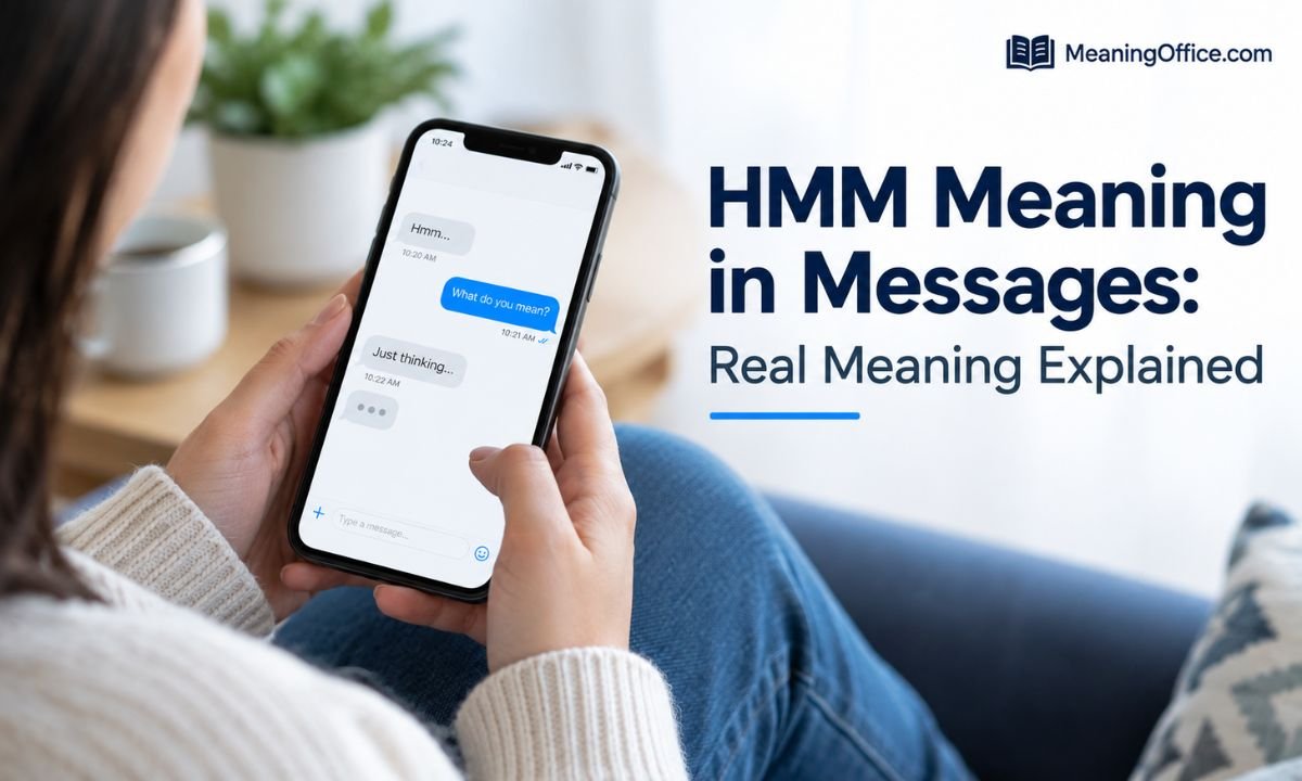 HMM Meaning in Messages: Real Meaning Explained