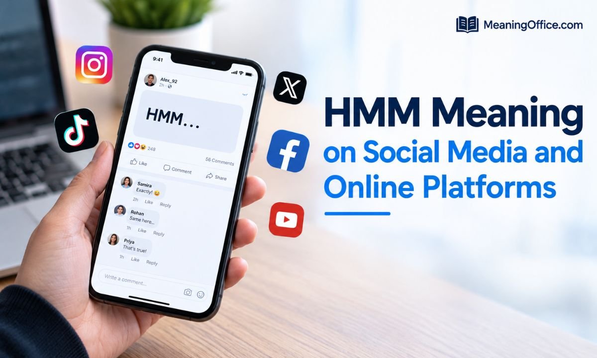 HMM Meaning on Social Media and Online Platforms