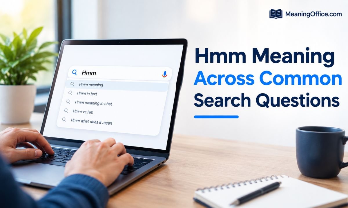 Hmm Meaning Across Common Search Questions