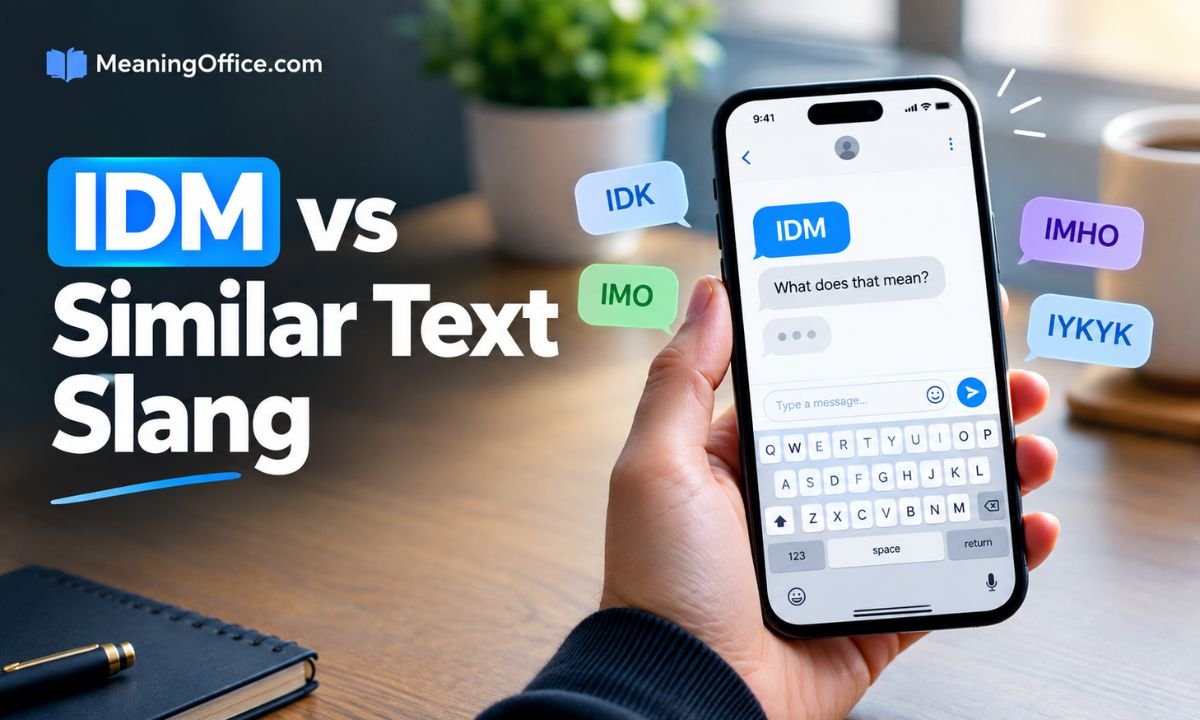 IDM vs Similar Text Slang