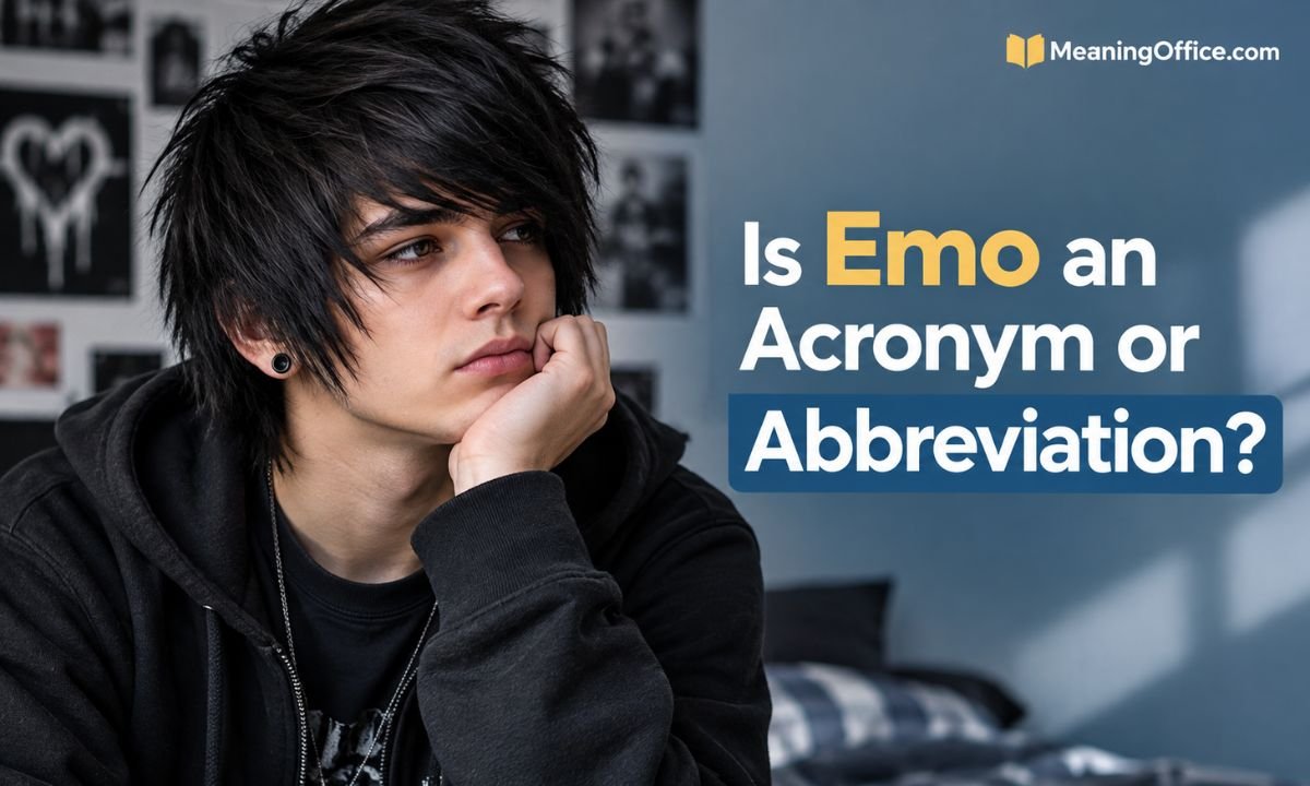 Is Emo an Acronym or Abbreviation?