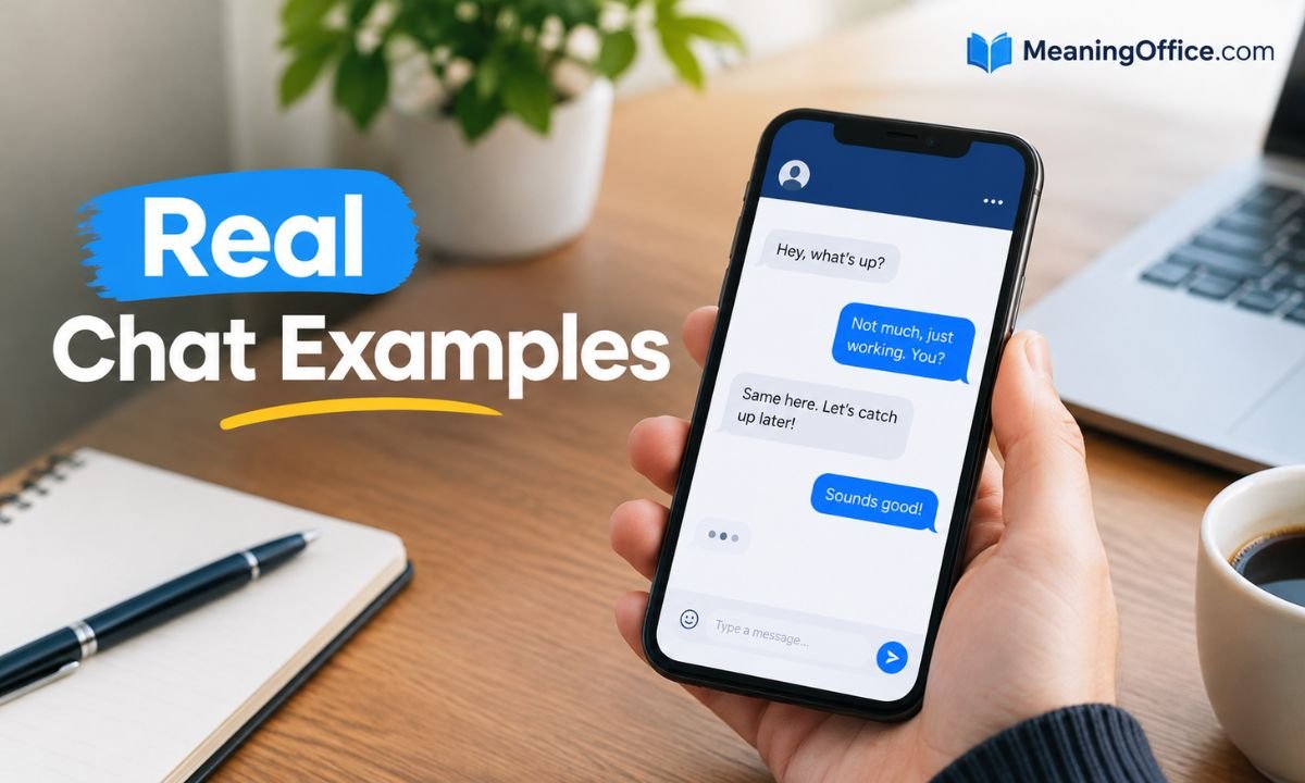 Real Chat Examples