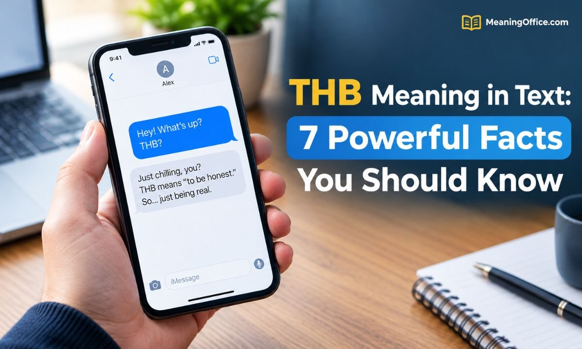 THB Meaning in Text: 7 Powerful Facts You Should Know