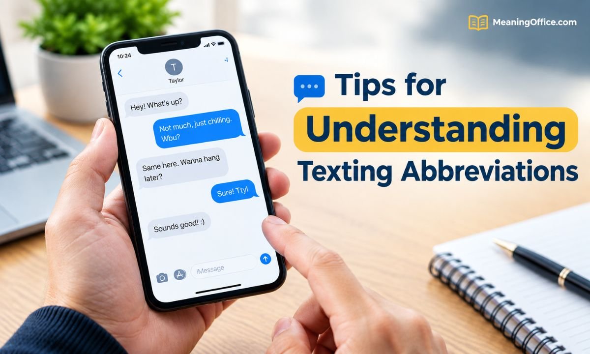 Tips for Understanding Texting Abbreviations