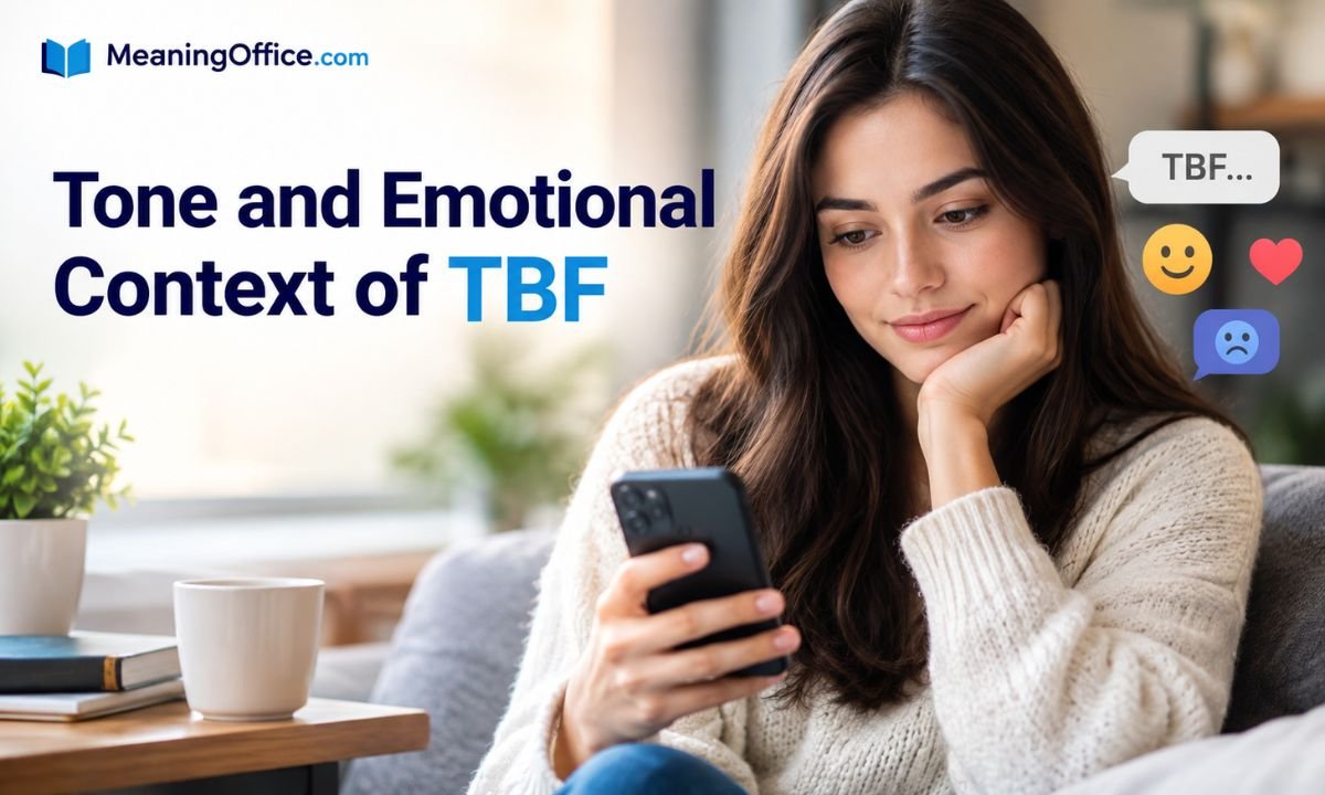 Tone and Emotional Context of TBF