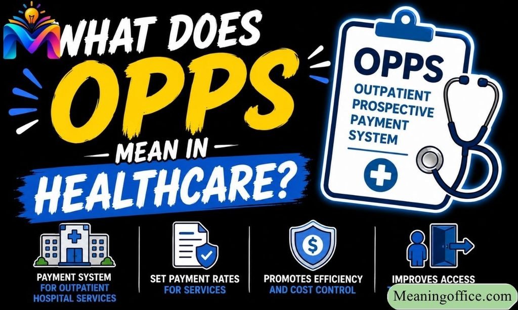 What Does Opps Mean in Healthcare?