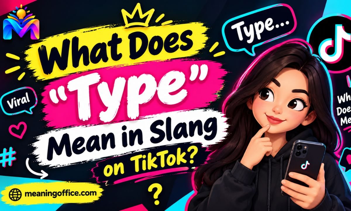 What Does "Type" Mean in Slang on TikTok?