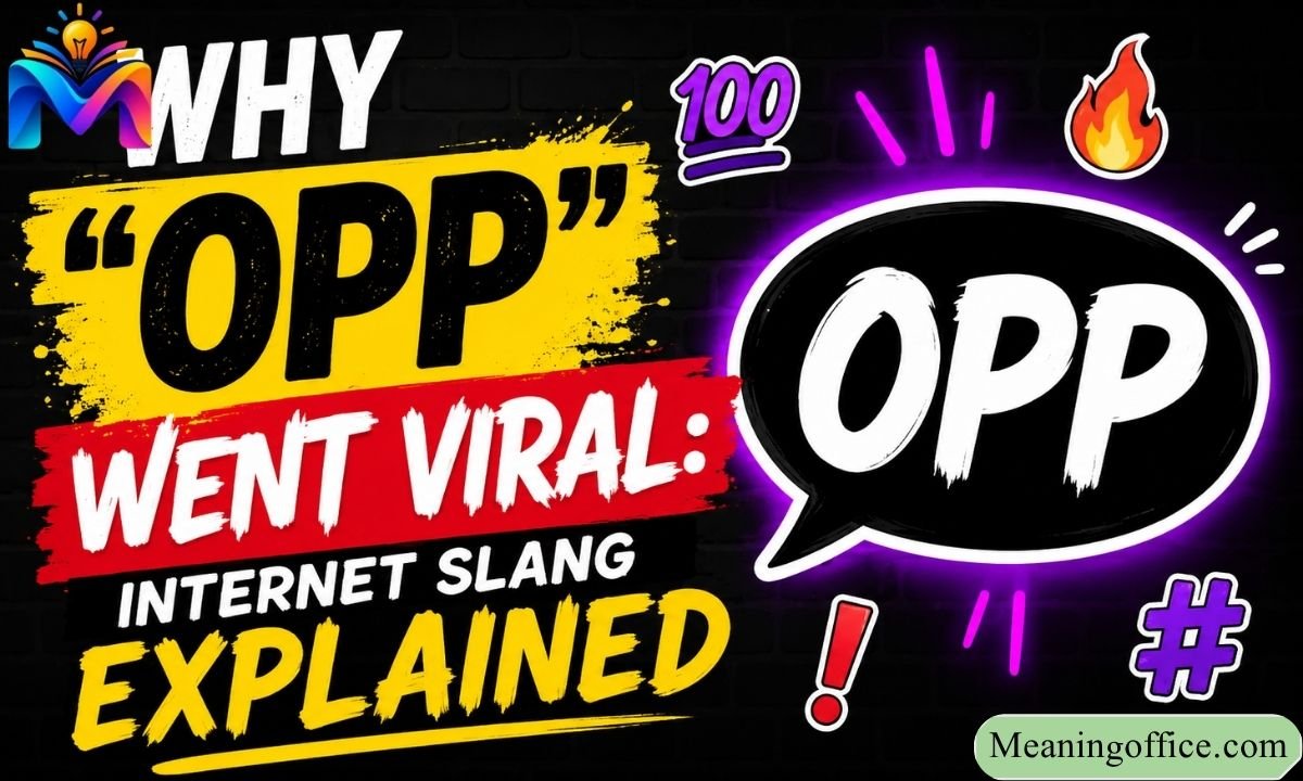 7 Powerful Reasons Why "Opp" Went Viral