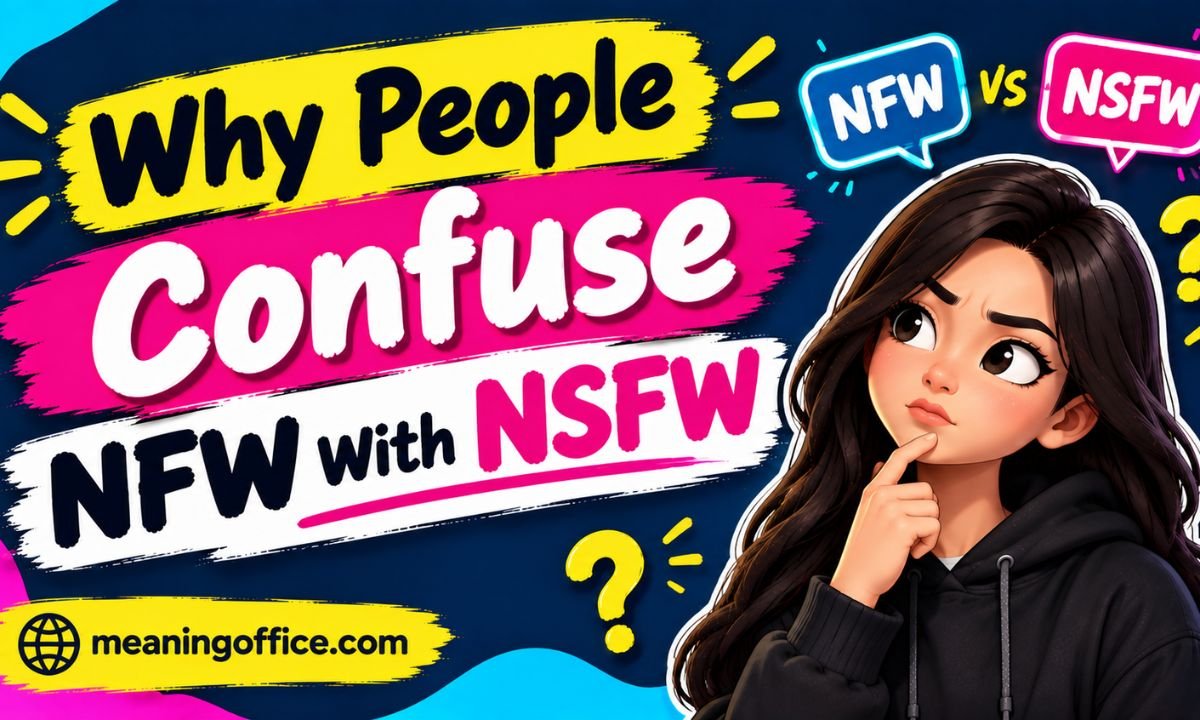 Why People Confuse NFW With NSFW