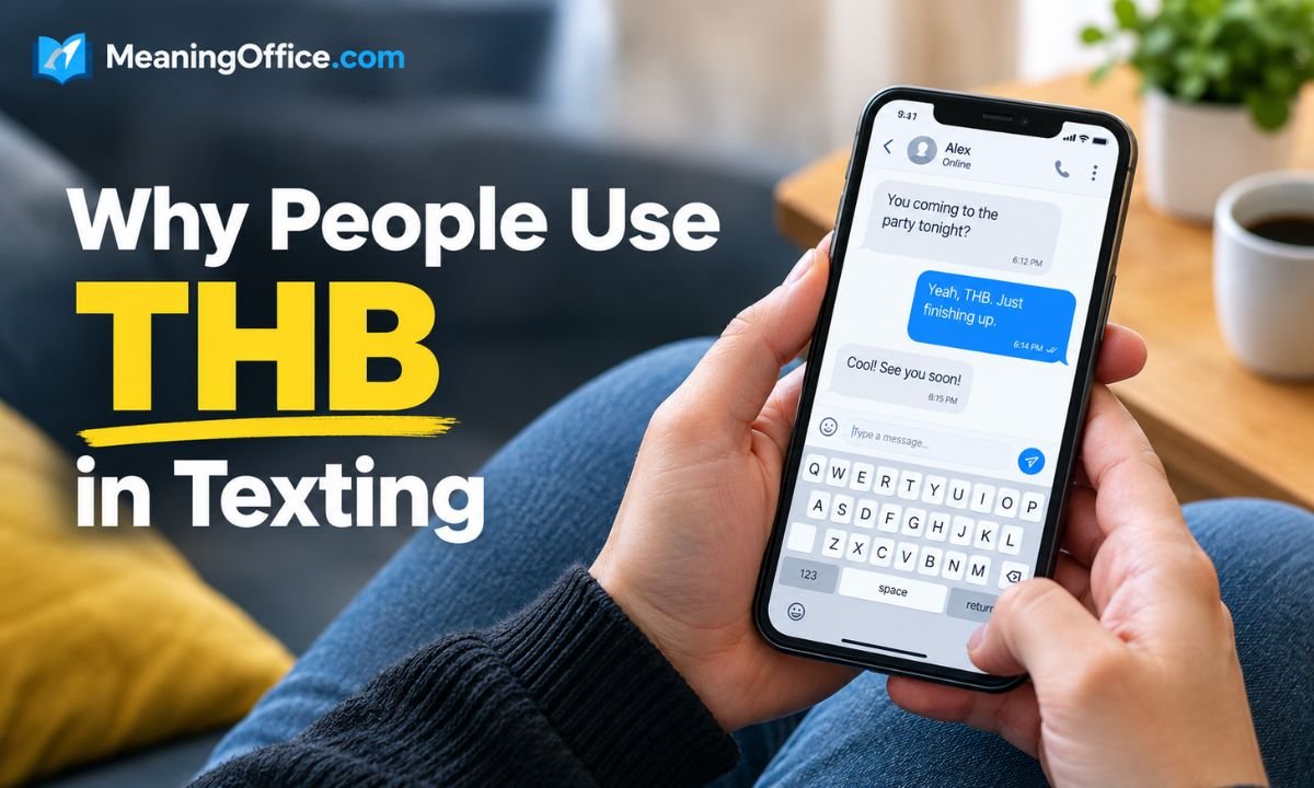 When to Use THB in Text