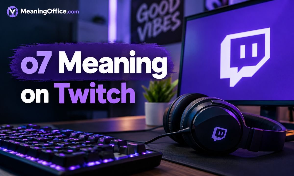 o7 Meaning on Twitch