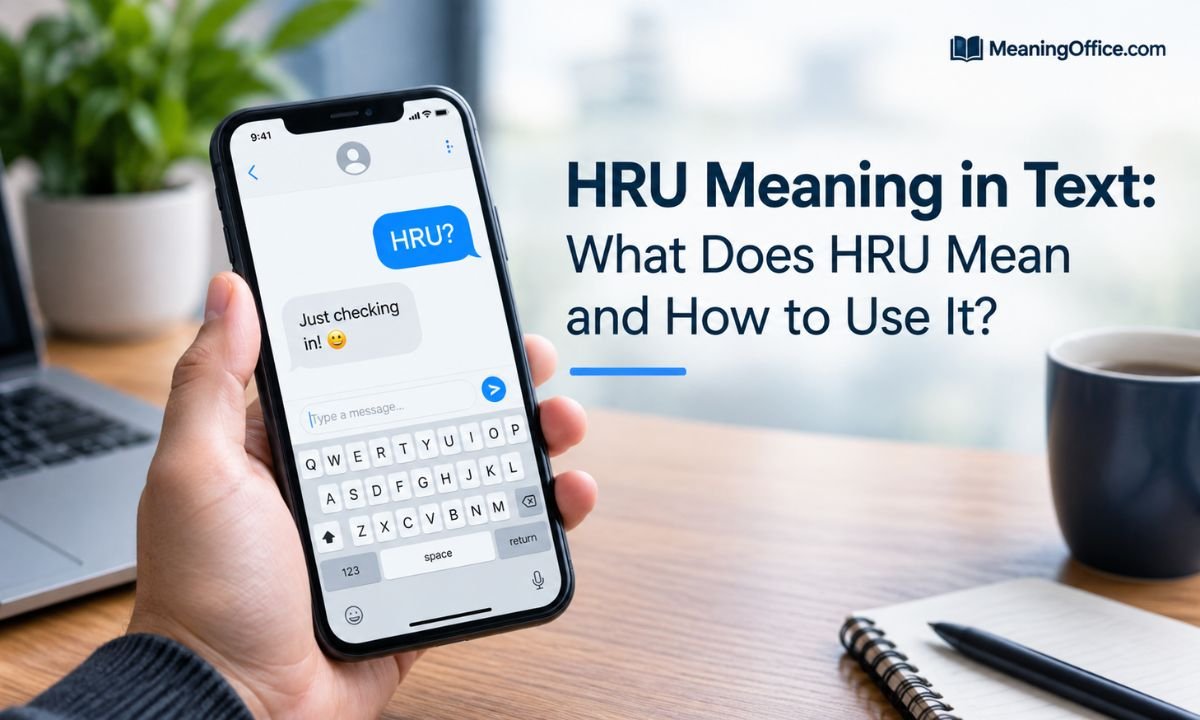 HRU Meaning in Text: What Does HRU Mean and How to Use It?