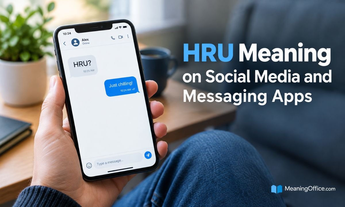 HRU Meaning on Social Media and Messaging Apps