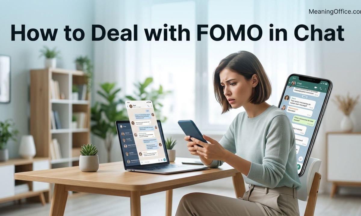 How to Deal with FOMO in Chat