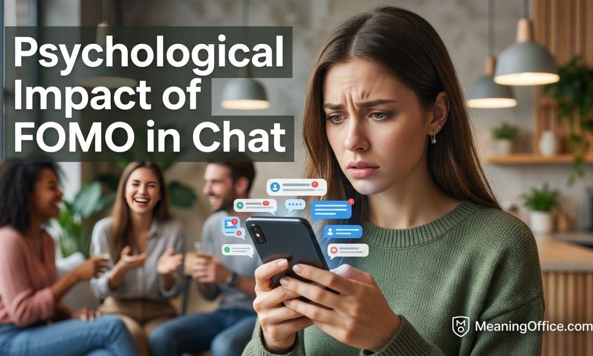 Psychological Impact of FOMO in Chat