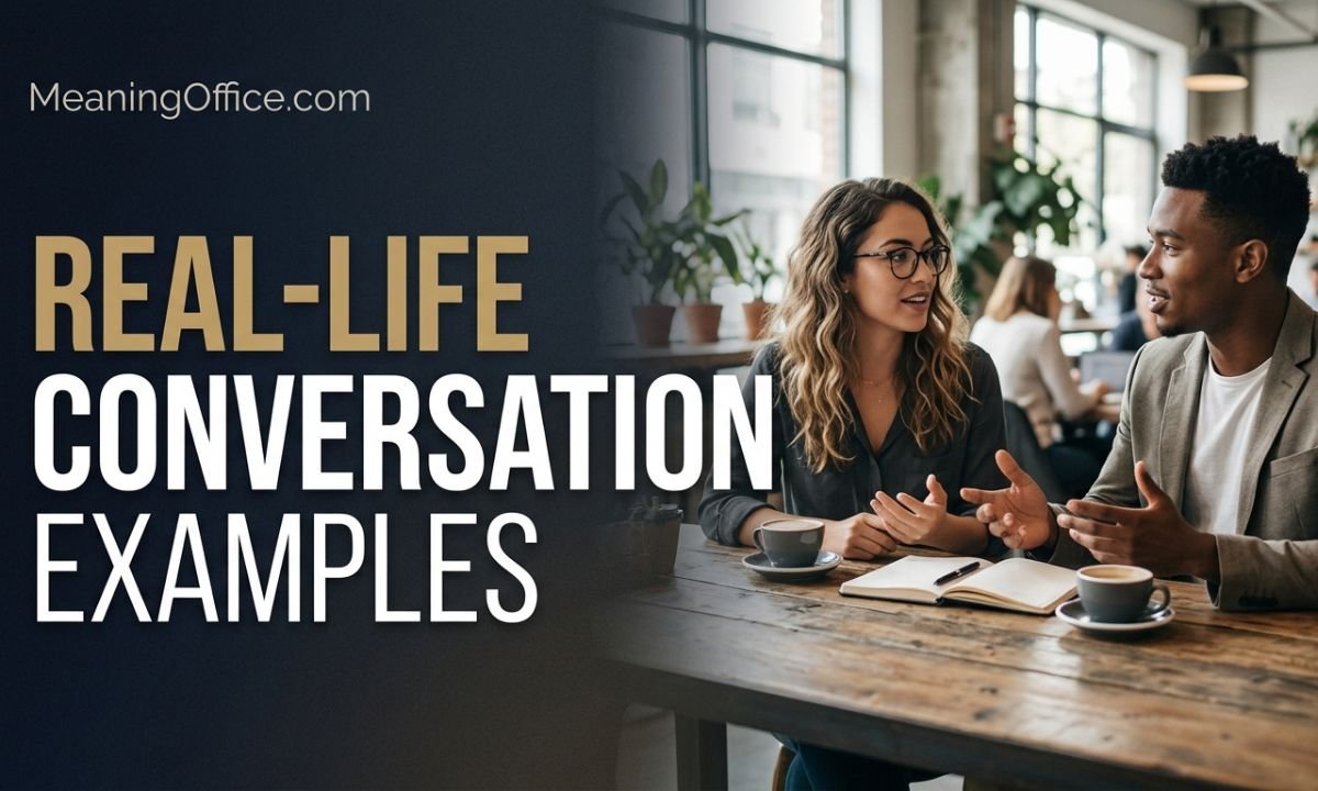 Real-Life Conversation Examples
