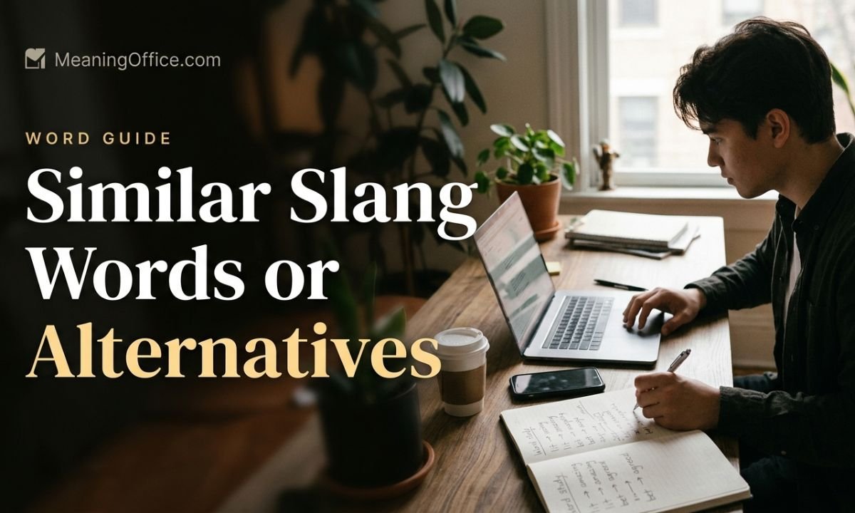 Similar Slang Words or Alternatives