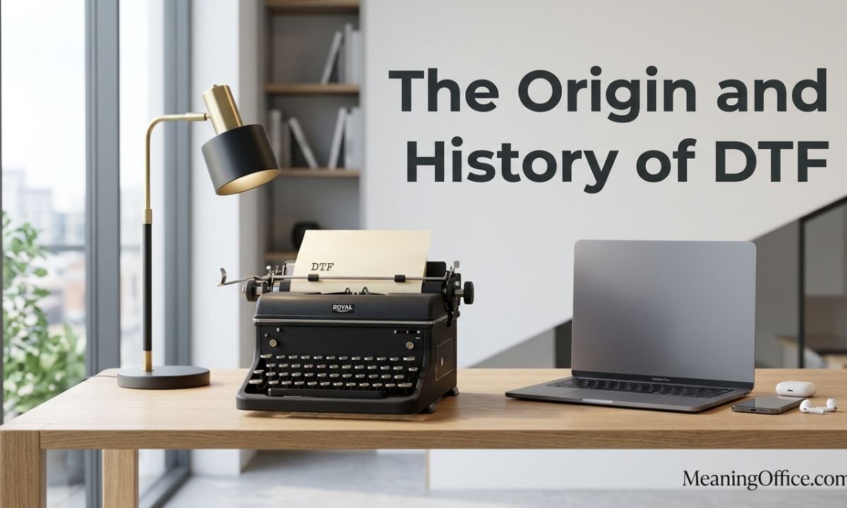 The Origin and History of DTF