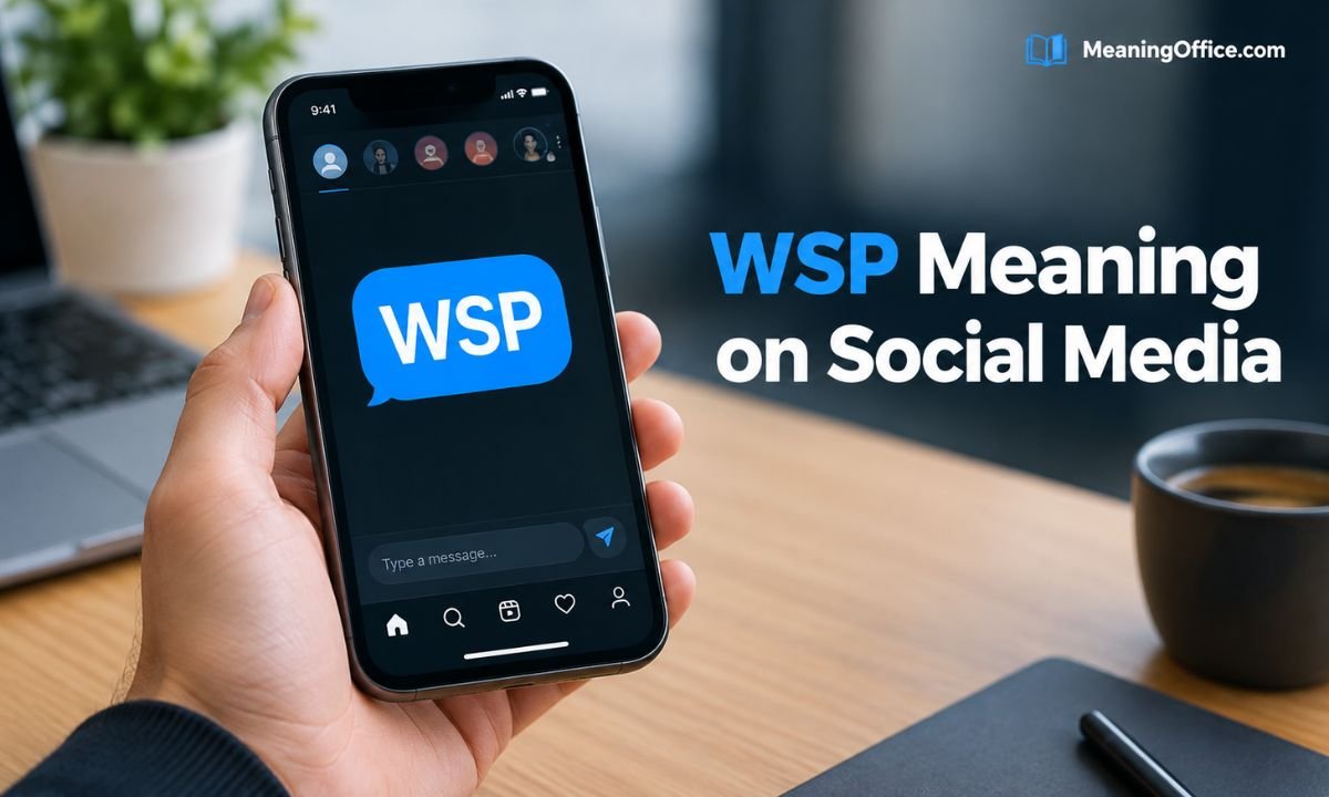 WSP Meaning on Social Media