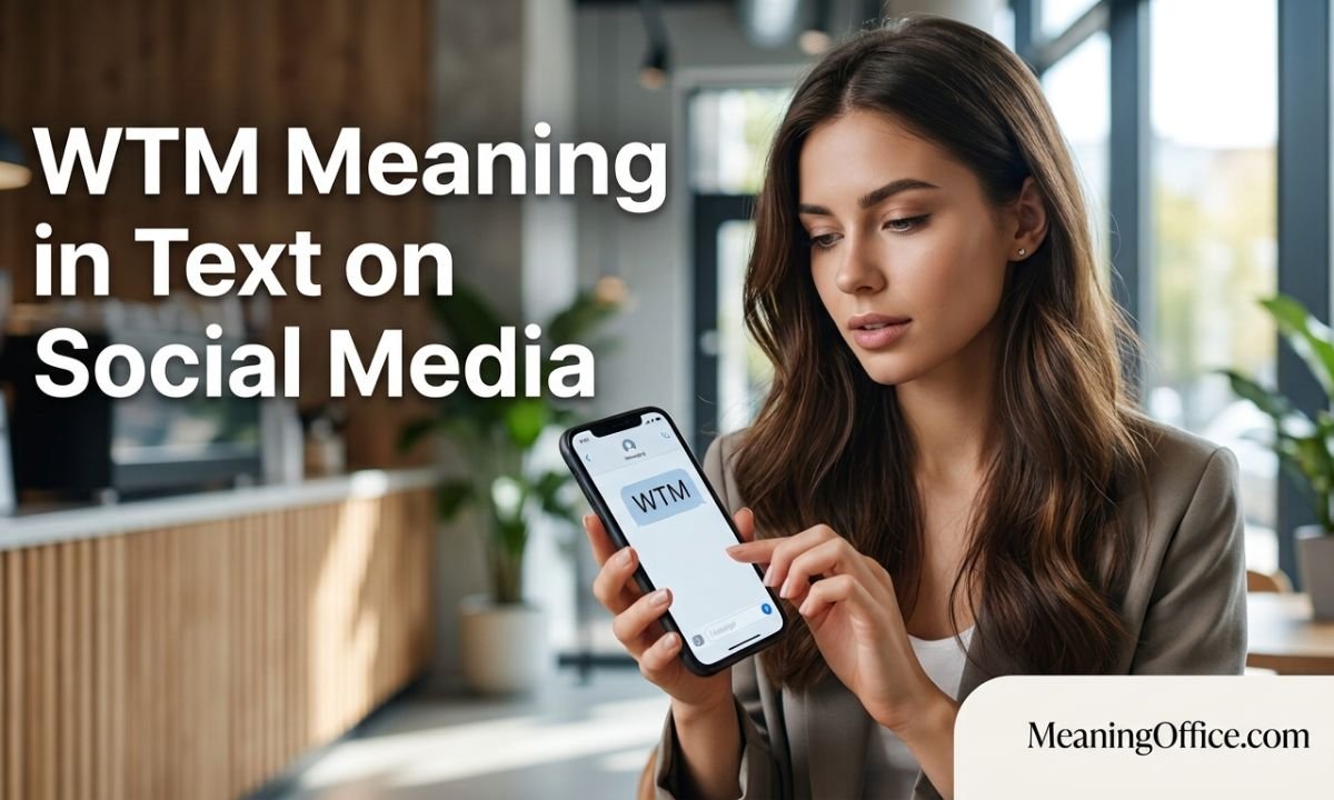 WTM Meaning in Text on Social Media