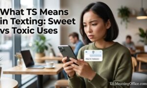 What TS Means in Texting: Sweet vs Toxic Uses