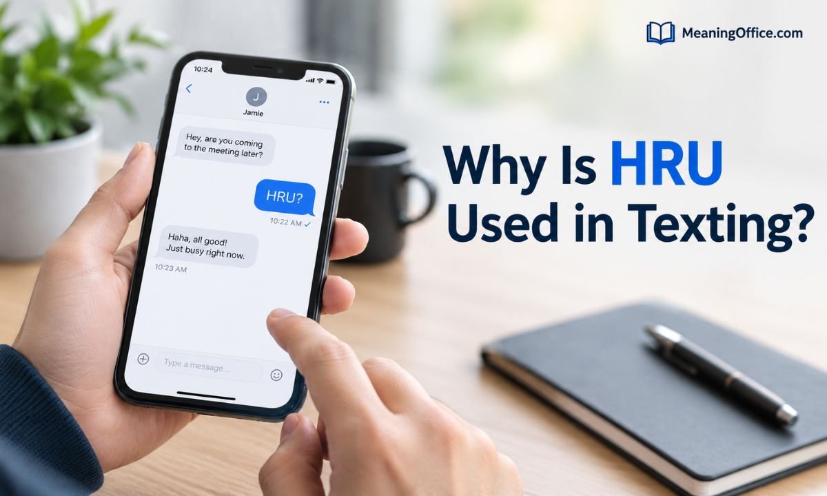 Why Is HRU Used in Texting?